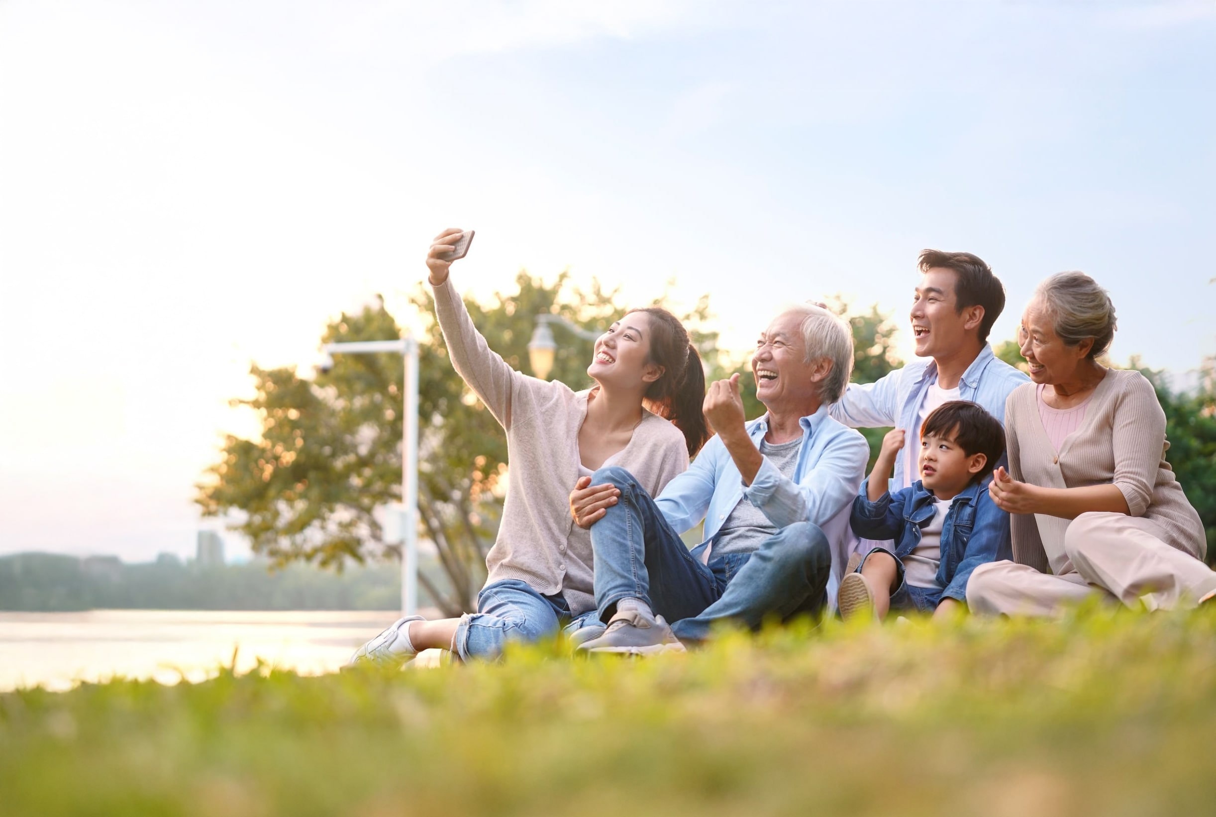 Homepage hero section